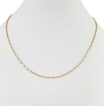 Corrente Feminina Tijolinho 1.2 45 Cm Ouro 18k Gargantilha