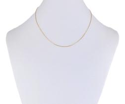 Corrente Feminina Tijolinho 40 Cm Ouro 18k 750 Certificado Corrente Feminina Tijolinho 40 Cm Ouro 18k 750 Certificado