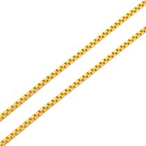 Corrente Feminina Veneziana Maciça Ouro 18k 1,20mm 40cm