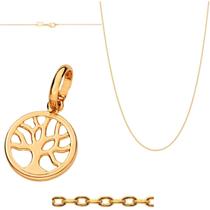 Corrente Feminino Rommanel Pingente Arvore Da Vida