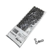 Corrente Fina 10v 118 Elos 20 Velocidades Sumc Prata Mtb Com Emenda Power Link Para K7 Até 50 d 1x10 2x10 3x10