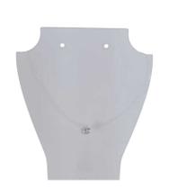 Corrente fio de nylon p, de luz coração cristal zirconia 5x5mm prata 925 40cm