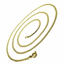 Corrente Fita Diamantada 60cm Banho Ouro 18k 1237 Corrente Fita Diamantada 60cm Banho Ouro 18k 1237