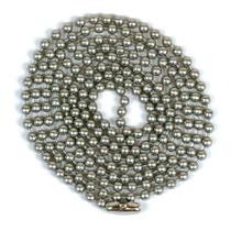 Corrente frisada Jandorf 6 Pewter 91cm com conector Corrente frisada Jandorf 6 Pewter 91cm com conector