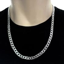 Corrente Grumet 7mm Trabalhada Aço Inoxidavel 60cm Corrente Grumet 7mm Trabalhada Aço Inoxidavel 60cm