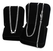 Corrente Grumet Cordão 2mm Escama de Peixe E Pulseira Masculina 21cm Prata 925 Legitima Conjunto 70cm ou 60cm