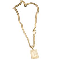 Corrente Grumet Duplo Fecho Gaveta 3mm letra C Corrente Grumet Duplo Fecho Gaveta 3mm letra C