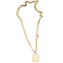 Corrente Grumet Duplo Fecho Gaveta Personalizado Letra I Corrente Grumet Duplo Fecho Gaveta Personalizado Letra I