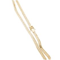 Corrente Grumet Duplo Fecho Lateral Duplo 7mm 40G Corrente Grumet Duplo Fecho Lateral Duplo 7mm 40G