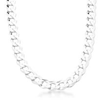 Corrente Grumet Flat 9,7mm Prata 925