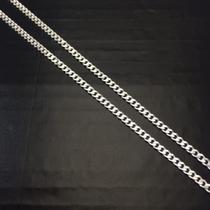 Corrente Grumet Masculina Prata Maciça 925 Fina 65 Cm Corrente Grumet Masculina Prata Maciça 925 Fina 65 Cm