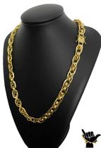 Corrente Imperador 10Mm - Banhado A Ouro 18K