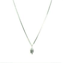 Corrente Infantil Prata 925 Piastrine 45 Cm C/ Face Dupla