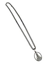 Corrente Inox Unissex C/ Medalha Nossa Senhora Aparecida