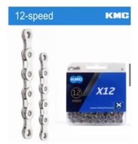 Corrente Kmc X12 Silver Prata 126 Elos 12v 1x12v Mtb Speed
