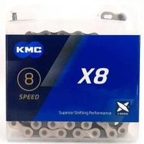 Corrente Kmc X8 Prata Silver 116l 6/7/8v Index C/ Powerlink