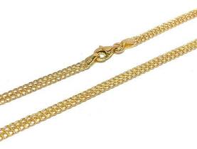 Corrente Lacraia de Ouro 18k 40cm Cordão Colar Gargantilha Feminina Trançada Corrente Lacraia de Ouro 18k 40cm Cordão Colar Gargantilha Feminina Trançada