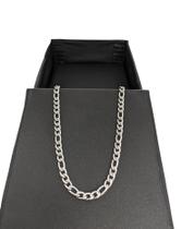 Corrente masculina 3 em 1 aço inox 70cm com caixinha mod 90552
