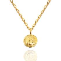 Corrente Masculina 60cm + Pingente São Bento Ouro 18k