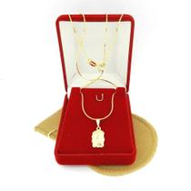 Corrente Masculina 70cm 0.5mm Cristo Folheado Ouro 18k CR170 Corrente Masculina 70cm 0.5mm Cristo Folheado Ouro 18k CR170