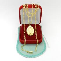 Corrente Masculina 70cm 2mm N S Aparecida Folheado Ouro 18k CR715 Corrente Masculina 70cm 2mm N S Aparecida Folheado Ouro 18k CR715