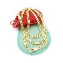 Corrente Masculina 70cm 5mm Largura Folheada Ouro 18k CR447