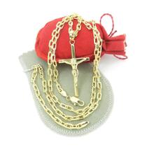 Corrente Masculina 70cm + Cruz Folheada Ouro CR625 Corrente Masculina 70cm + Cruz Folheada Ouro CR625