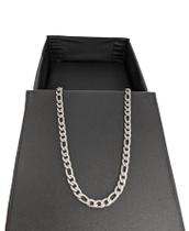 Corrente masculina aço inox 60cm 3 em 1 mod 90552 com caixinha Corrente masculina aço inox 60cm 3 em 1 mod 90552 com caixinha