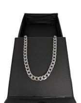 Corrente masculina aço inox 65cm groumet com caixinha mod 90642