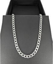 Corrente masculina de inox 4mm 60cm com caixinha antialérgica 90644 Corrente masculina de inox 4mm 60cm com caixinha antialérgica 90644
