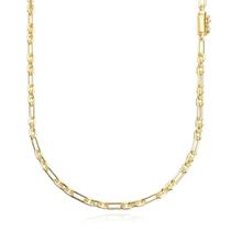 Corrente Masculina de Ouro 18K Estilosa 3,5mm Banhada