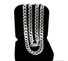 Corrente Masculina e Feminina em Prata 925 Maciça 6mm Brilho Intenso e Alta Durabilidade