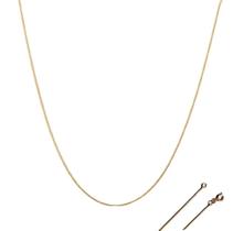 Corrente Masculina Feminina SemiJóia Arredondada Rabo d Rato