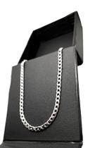Corrente masculina groumet em inox 4mm 70cm CESG80 colar cordão