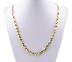 Corrente Masculina Grumet 4.6 60 Cm Ouro 18k 750 Certificado