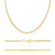 Corrente Masculina Linda Rommanel Banhada A Ouro 18k Tamanho 60 Corrente Masculina Linda Rommanel Banhada A Ouro 18k Tamanho 60