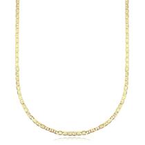 Corrente masculina piastrine 2mm 50cm - Banhado em ouro 18k Corrente masculina piastrine 2mm 50cm - Banhado em ouro 18k