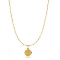 Corrente Medalha Estrela De Davi Banhada A Ouro - Lys Lazuli