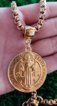 Corrente medalhão são Bento ou outras imagens Corrente medalhão são Bento ou outras imagens
