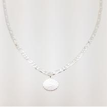 Corrente Modelo 3 e 1 60 cm com Pingente Pai e Nosso Prata Legitima 925 Corrente Modelo 3 e 1 60 cm com Pingente Pai e Nosso Prata Legitima 925