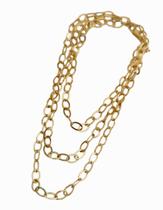 Corrente modelo bailarina ouro 18k amarelo 40cm .Rosangela lima Corrente modelo bailarina ouro 18k amarelo 40cm .Rosangela lima