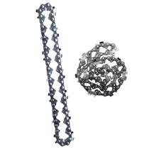 Corrente Motosserra Eletrica 6 Polegadas Kit 2 Uni Portatil Reposiçao Lamina 18 Dentes Serra Corta Obra Jardim