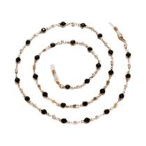 Corrente Multifuncional De Metal Para Óculos Com Pérolas Imitadas, Corrente Para Máscara