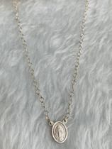 Corrente Nossa Senhora das Graças em prata 925