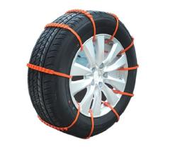 Corrente Nylon p/ rodas/ pneus, aumenta tração e direção na lama, areia, grama ou terra. SUV e 4X4