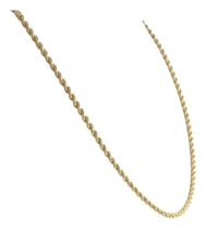 Corrente Ouro 18k 750 Cordão Baiano 60 Cm Joia Certificada
