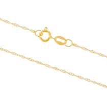 Corrente Ouro 18k Feminina Singapura 45cm S-15-45