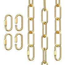 Corrente para luminária Garini 1,8 m metal dourado para pendente Corrente para luminária Garini 1,8 m metal dourado para pendente