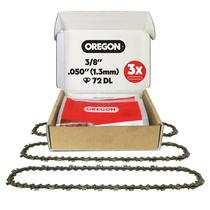 Corrente para Motosserra Oregon Kit com 3 Unidades 3/8" LP Passo .050" Espessura Corrente para Motosserra Oregon Kit com 3 Unidades 3/8" LP Passo .050" Espessura