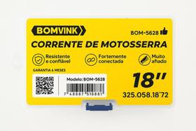 Corrente Para Motosserra Sabre 18 Polegadas 45 Cm - Bomvink Corrente Para Motosserra Sabre 18 Polegadas 45 Cm - Bomvink